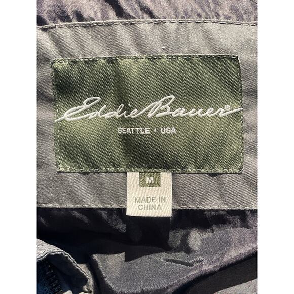 Eddie Bauer Premium Goose Down Puffer Vest EB 650 Men’s Medium DK Green Outdoors - Picture 3 of 6